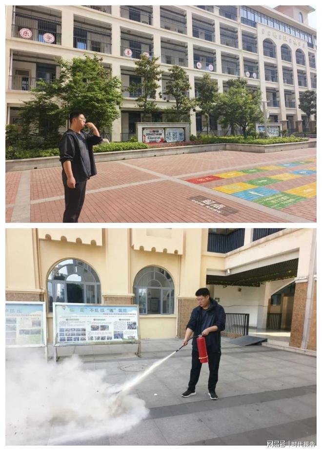 县元光小学开展2025年春季消防应急疏散演练ayx爱游戏app以练筑防 安全同行——固始(图2)